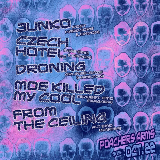 London show poster for Oct 22, 2026
